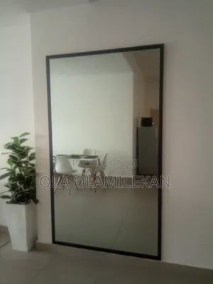 4ft by 7ft Framed Wall Mirror