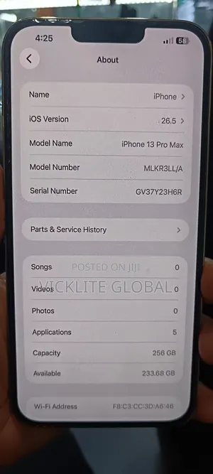 Apple iPhone 13 Pro Max 256 GB Gold