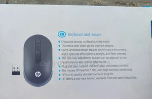 HP Keyboard and Mouse Combo