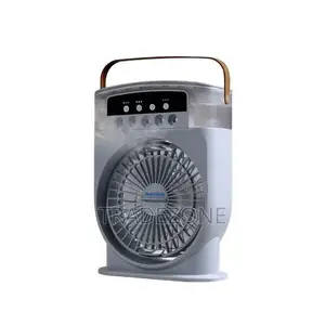 Duravolt 6-Inch Rechargeable Mist Fan With Humidifier Brushless Moto