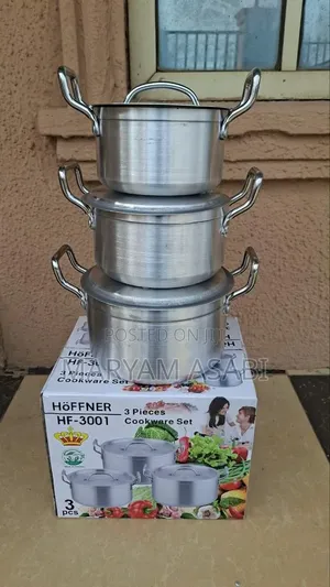 Quality Aluminium Pot Set Hoffner