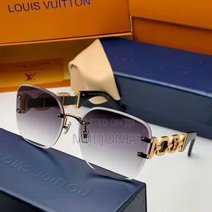 "Louis Vuitton Inspired Detailed Sunglasses"