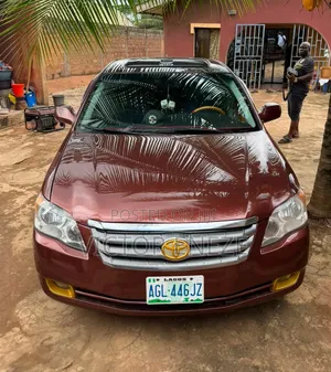 Toyota Avalon 2008 Maroon