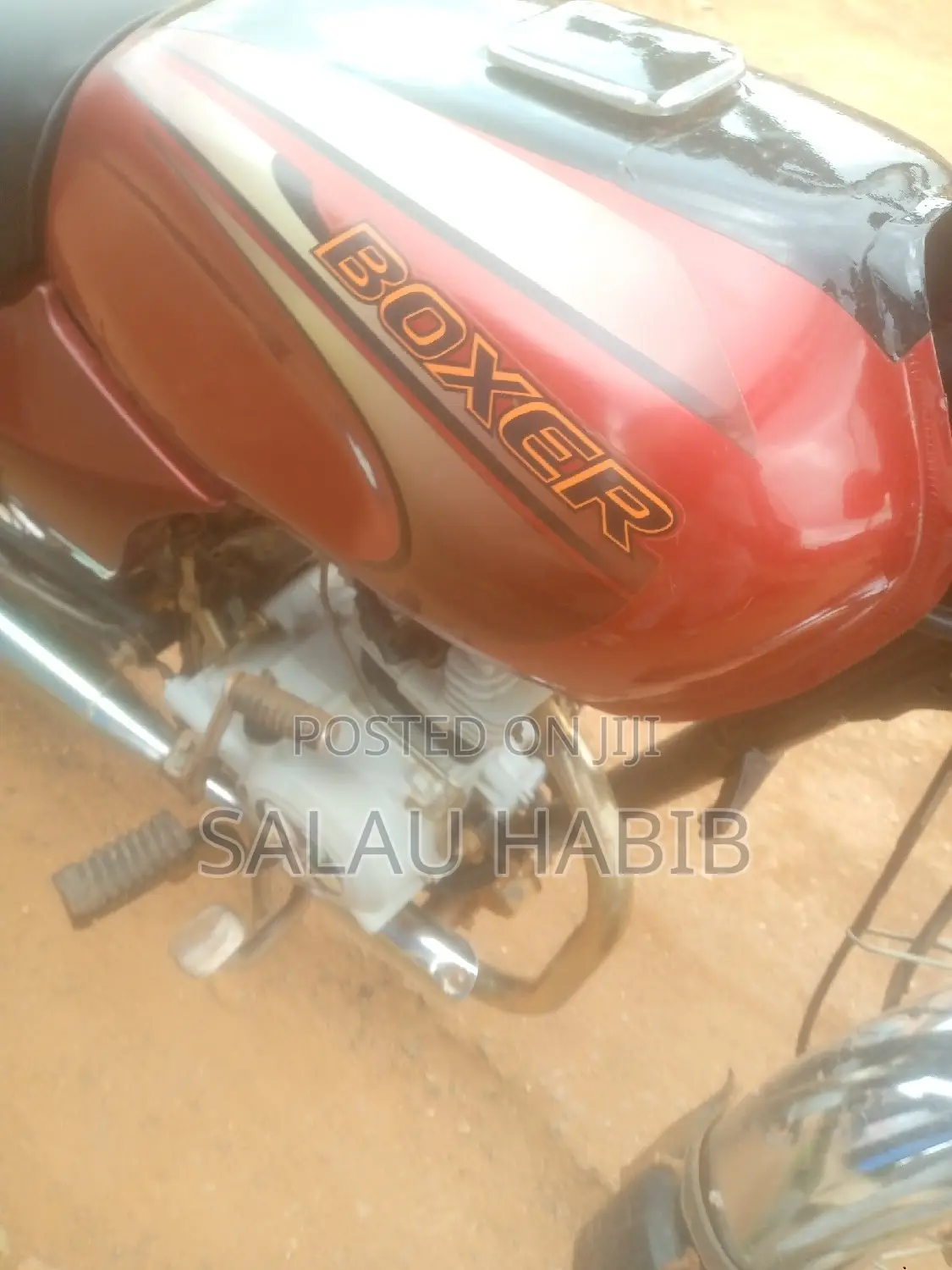 Bajaj Boxer 2025 Red