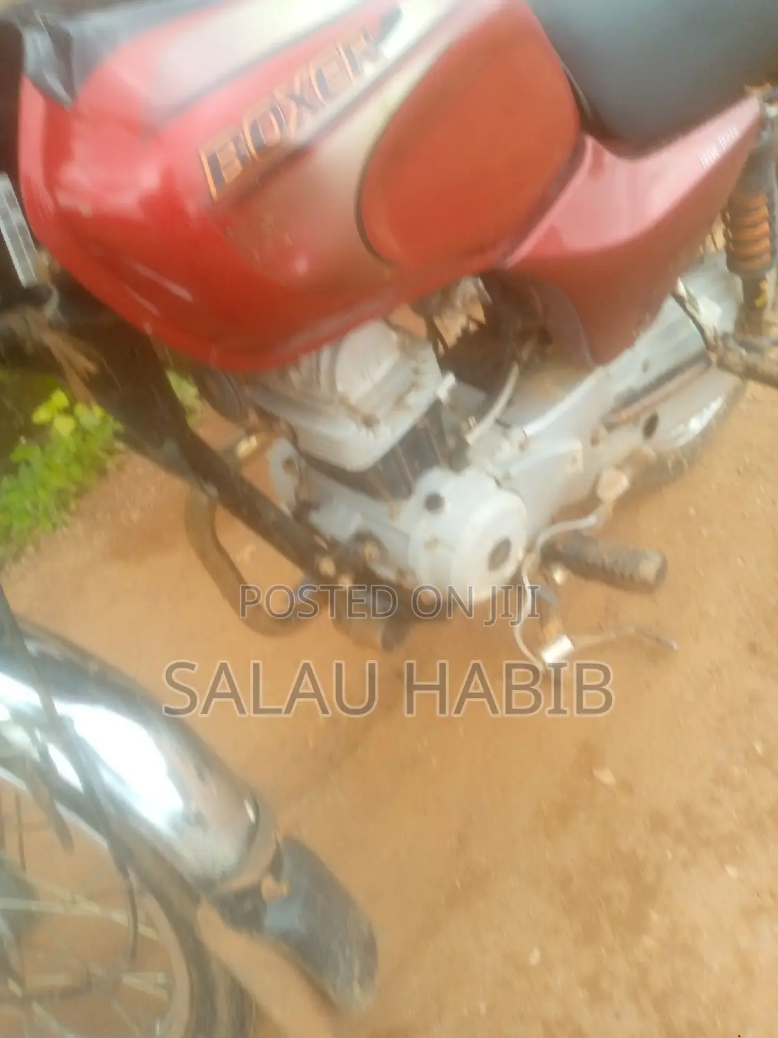 Bajaj Boxer 2025 Red