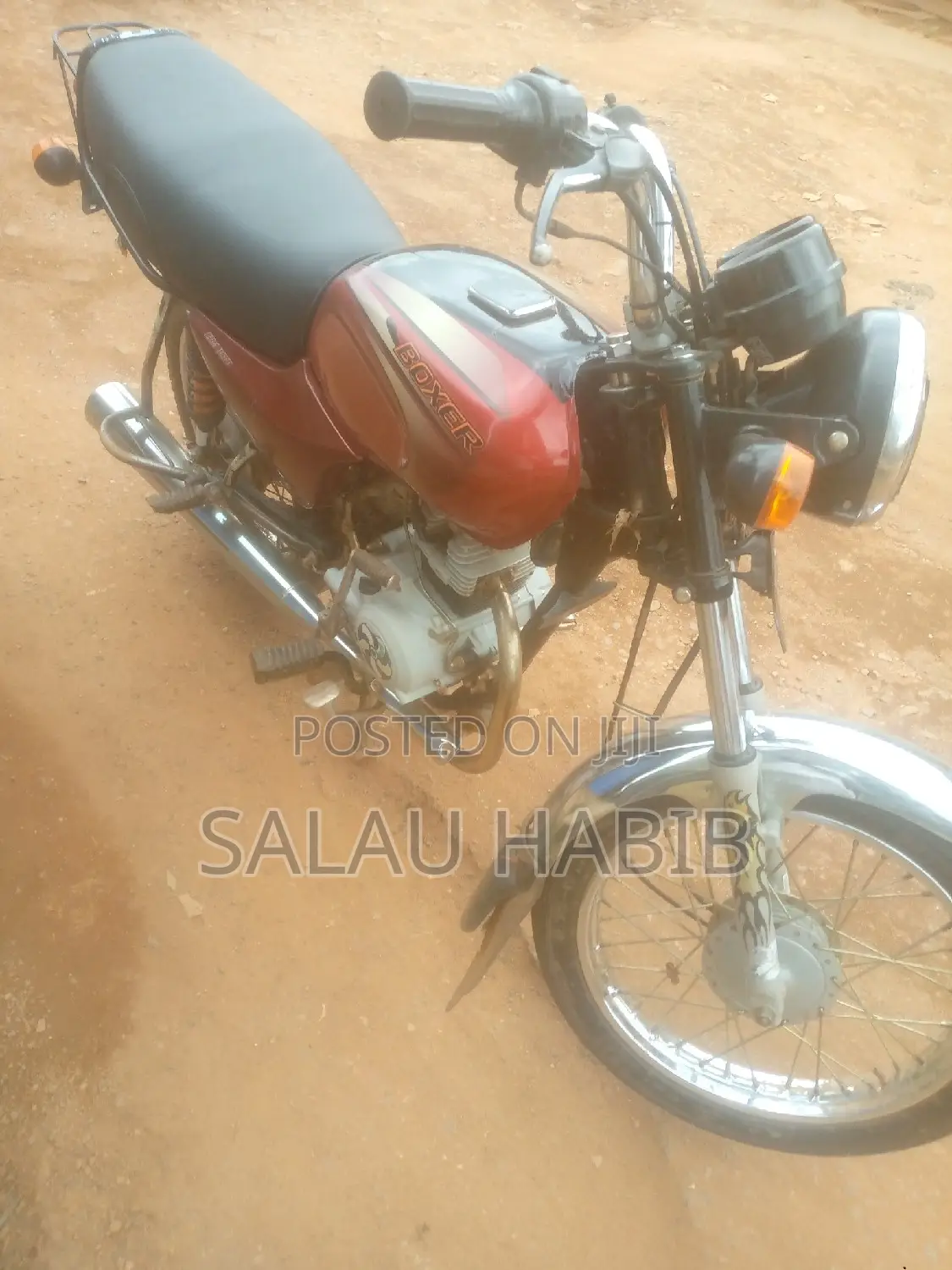 Bajaj Boxer 2025 Red