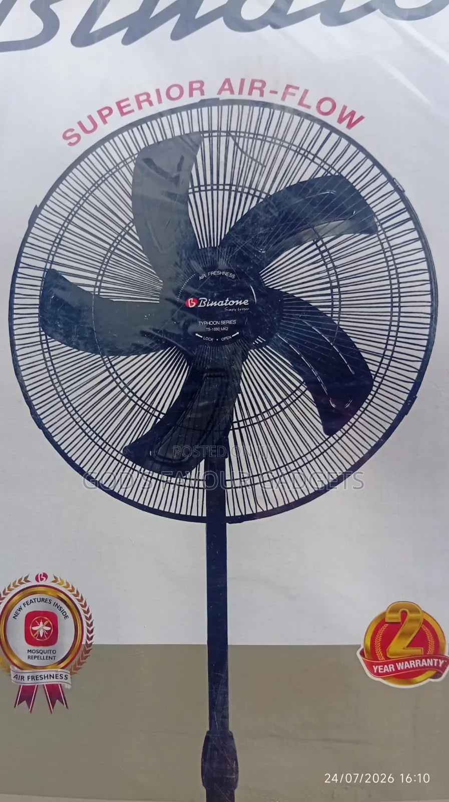 Binaton Standing Fan