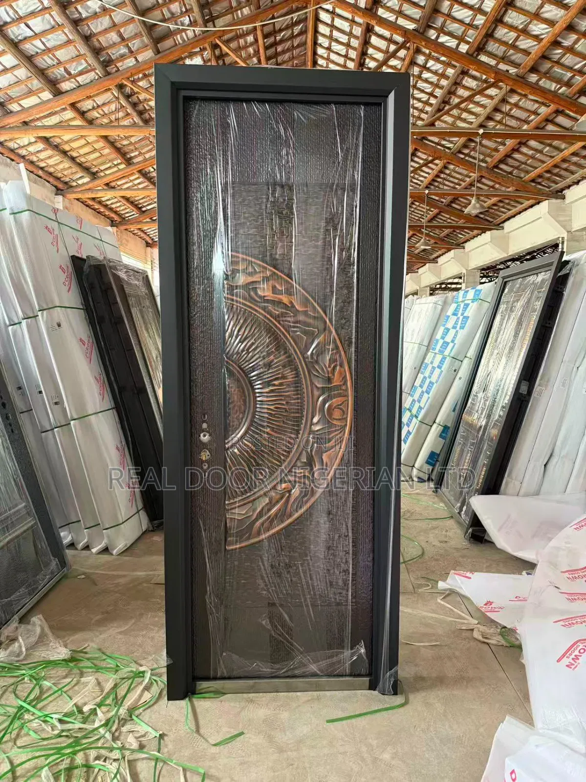 Copper Cast Door Extra Height