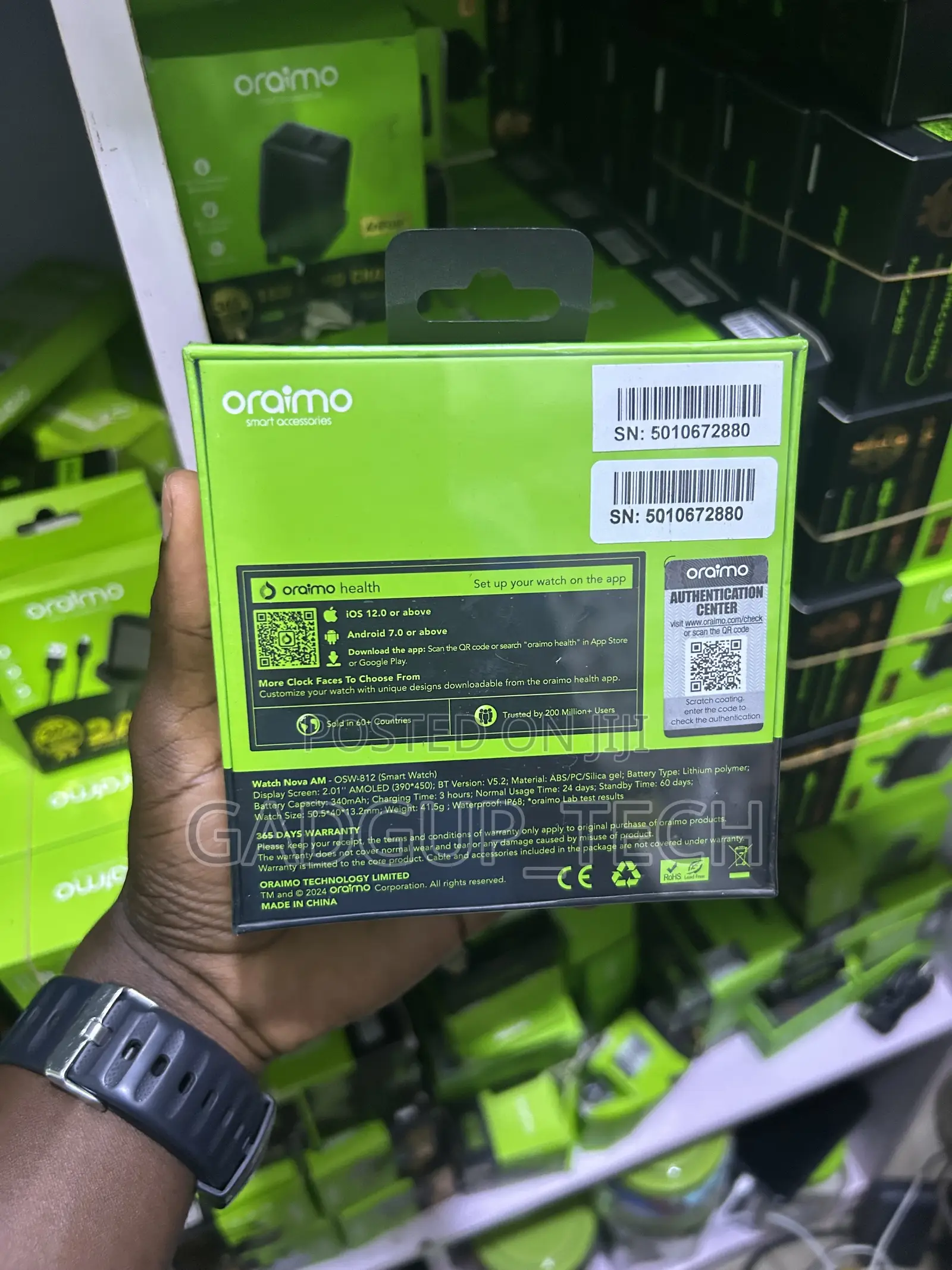 Oraimo Watch Nova AM
