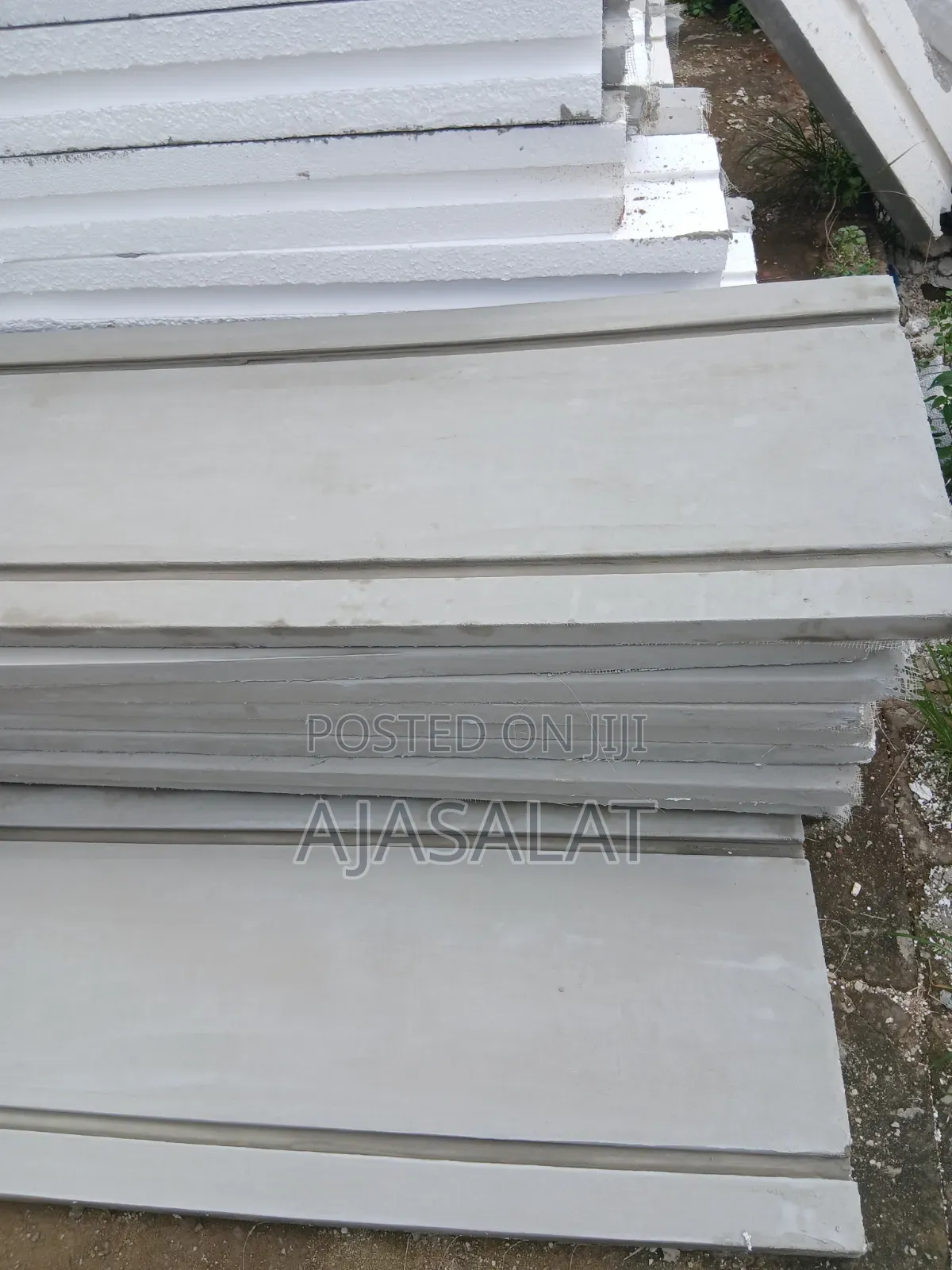 250 by 250 Polystyrene Parapet