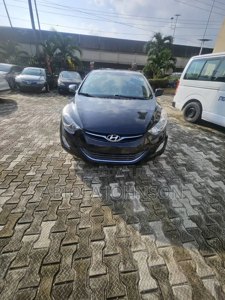 Hyundai Elantra 2013 Black