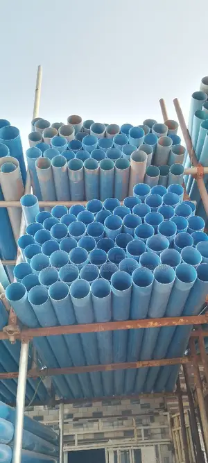 High Quality 4 Inches Blue Pipe