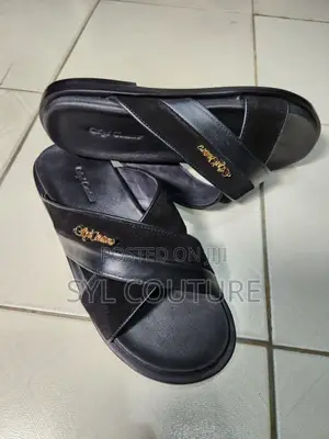 Syl Couture Slippers Made With Original Italian Leather Skins