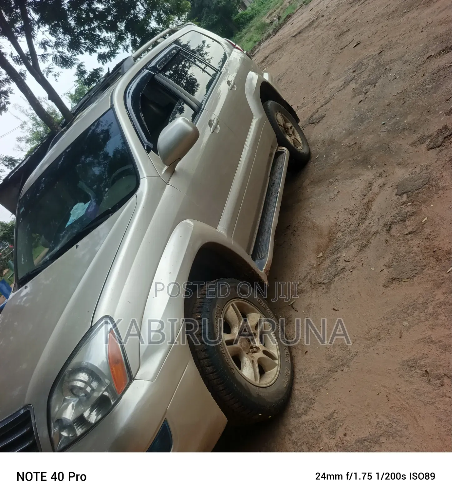 Lexus GX 470 Sport Utility 2006 Gold