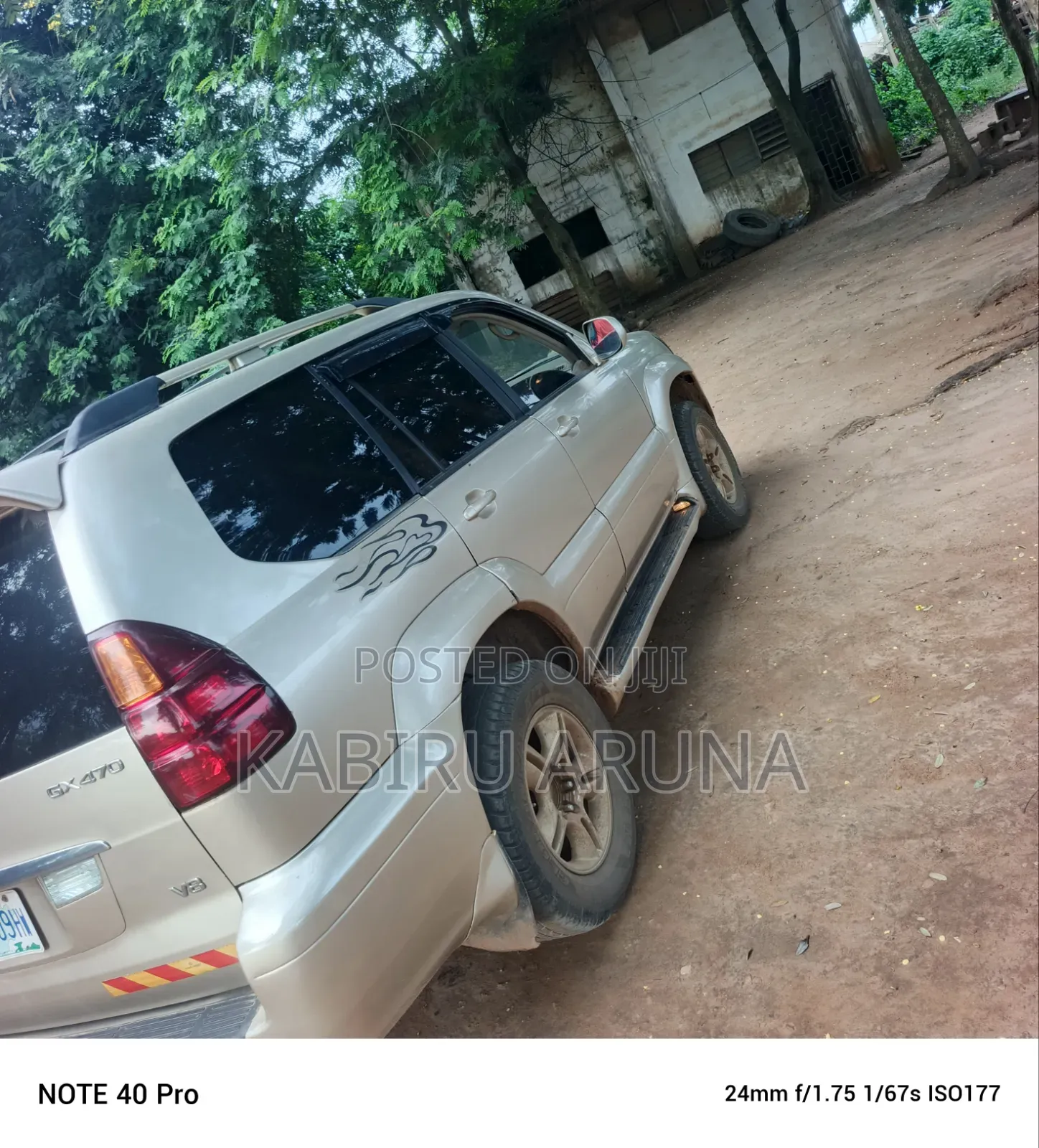 Lexus GX 470 Sport Utility 2006 Gold