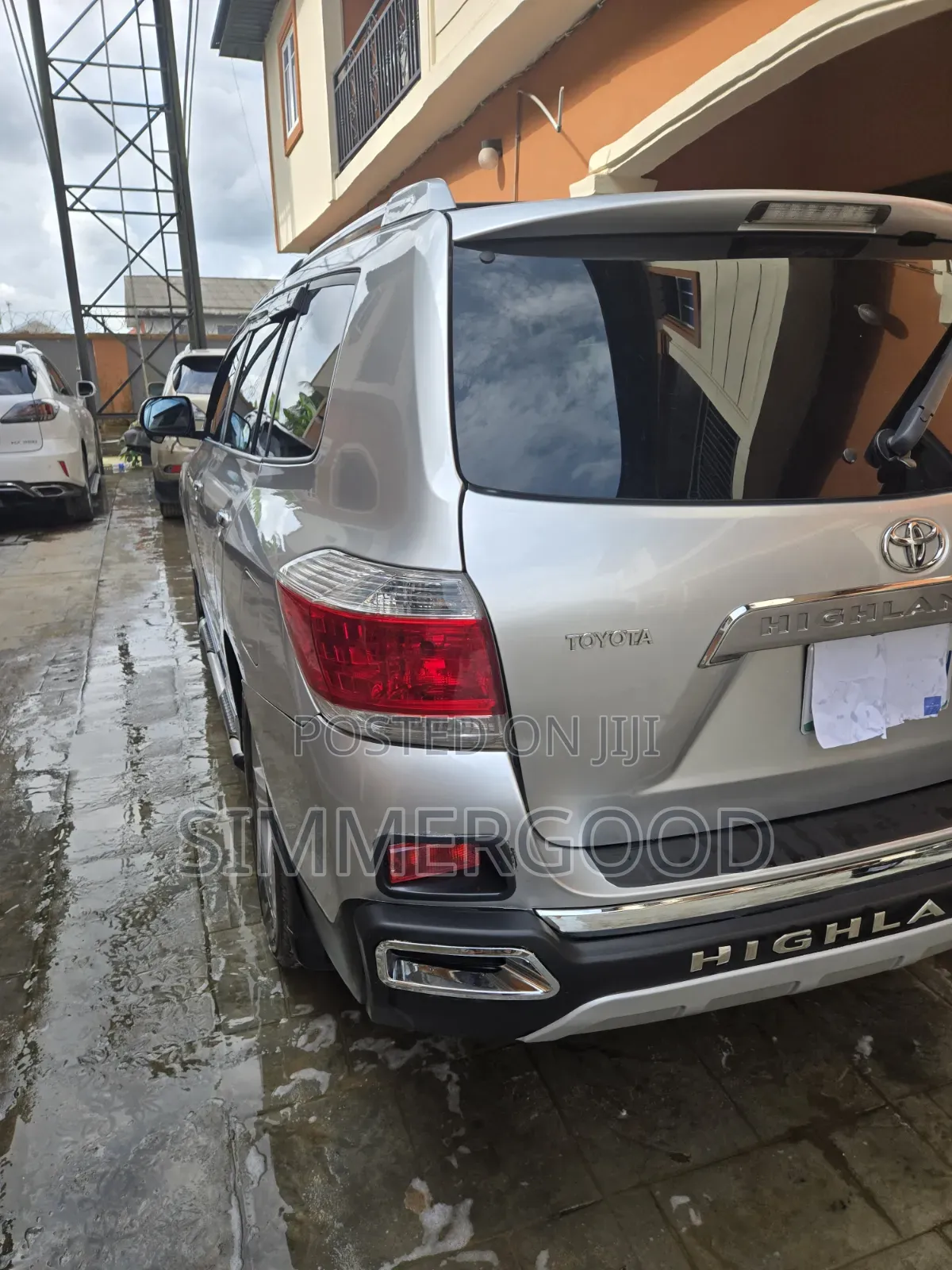 Toyota Highlander Limited 2011 Silver