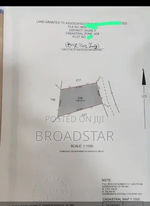 Residential Plot With Old Structure for Sale in Wuse2