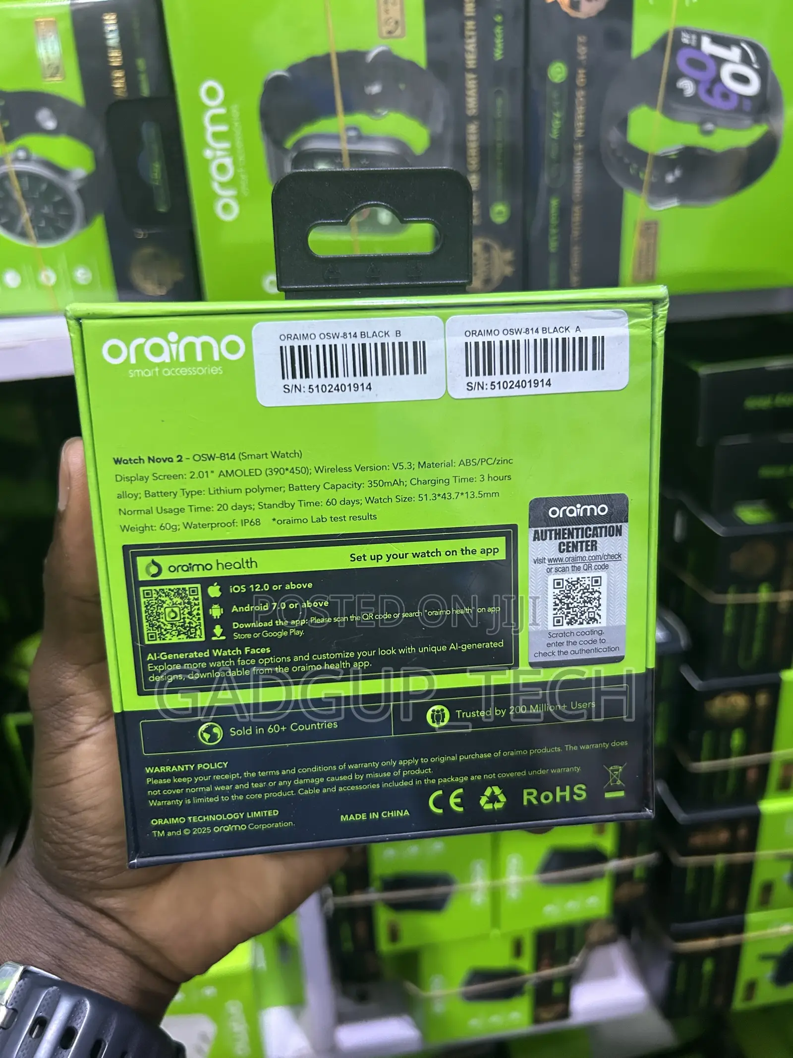 Oraimo Watch Nova 2