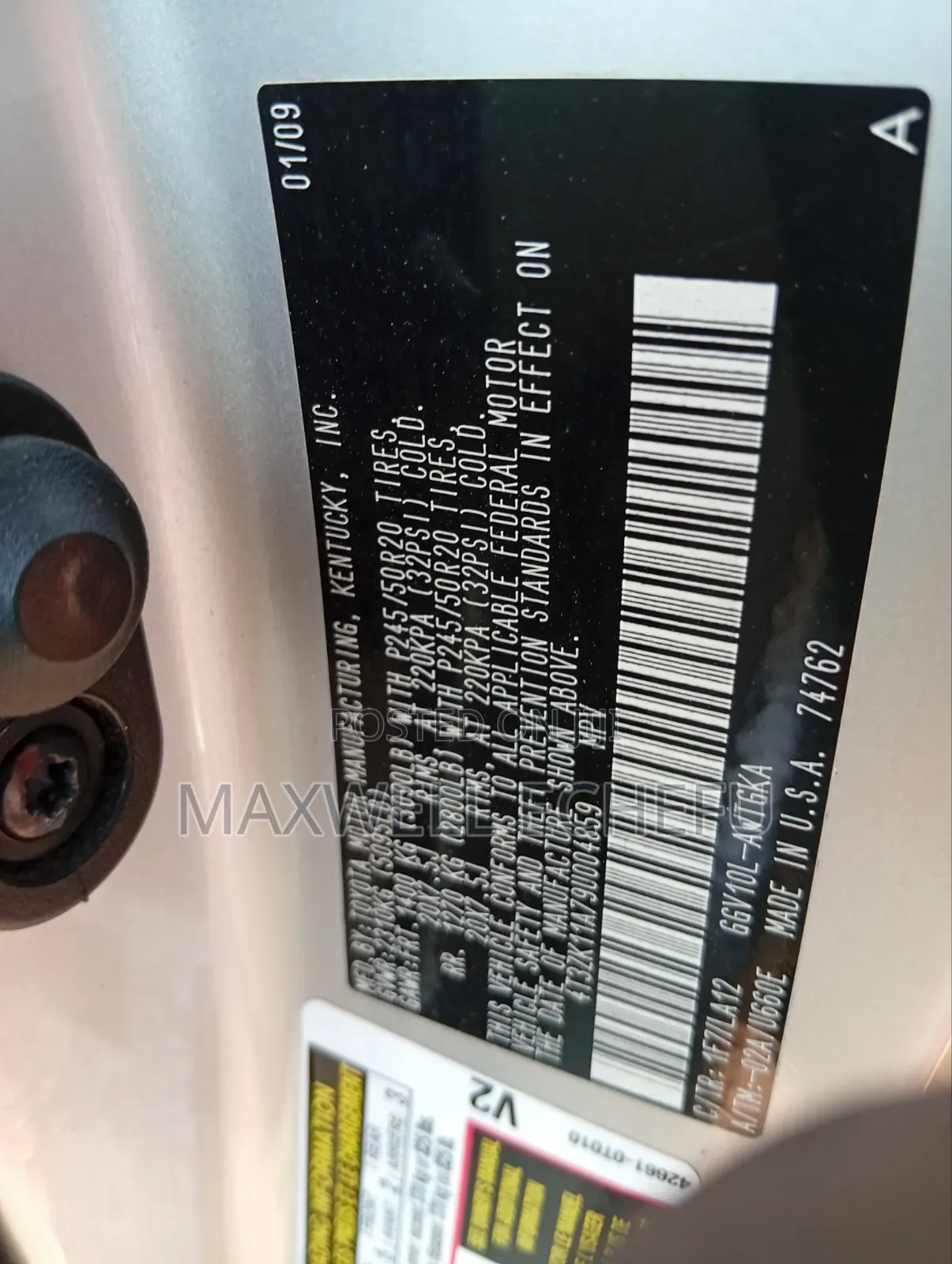 Toyota Venza 2010 Silver