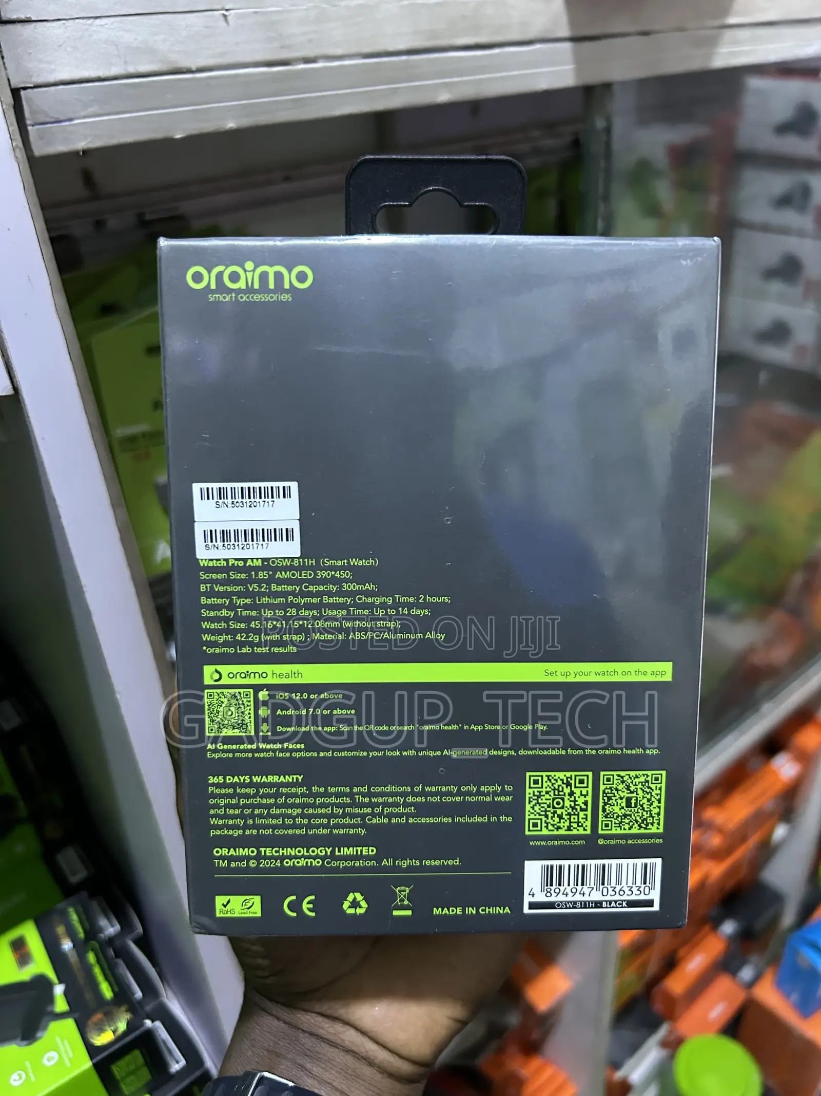 Oraimo Watch Pro AM