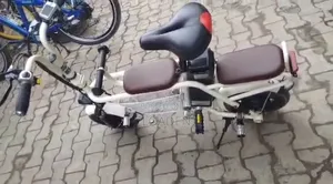 Generic Electric Utility Bike (White Three-Seater)