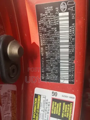 Toyota Corolla 2016 Red