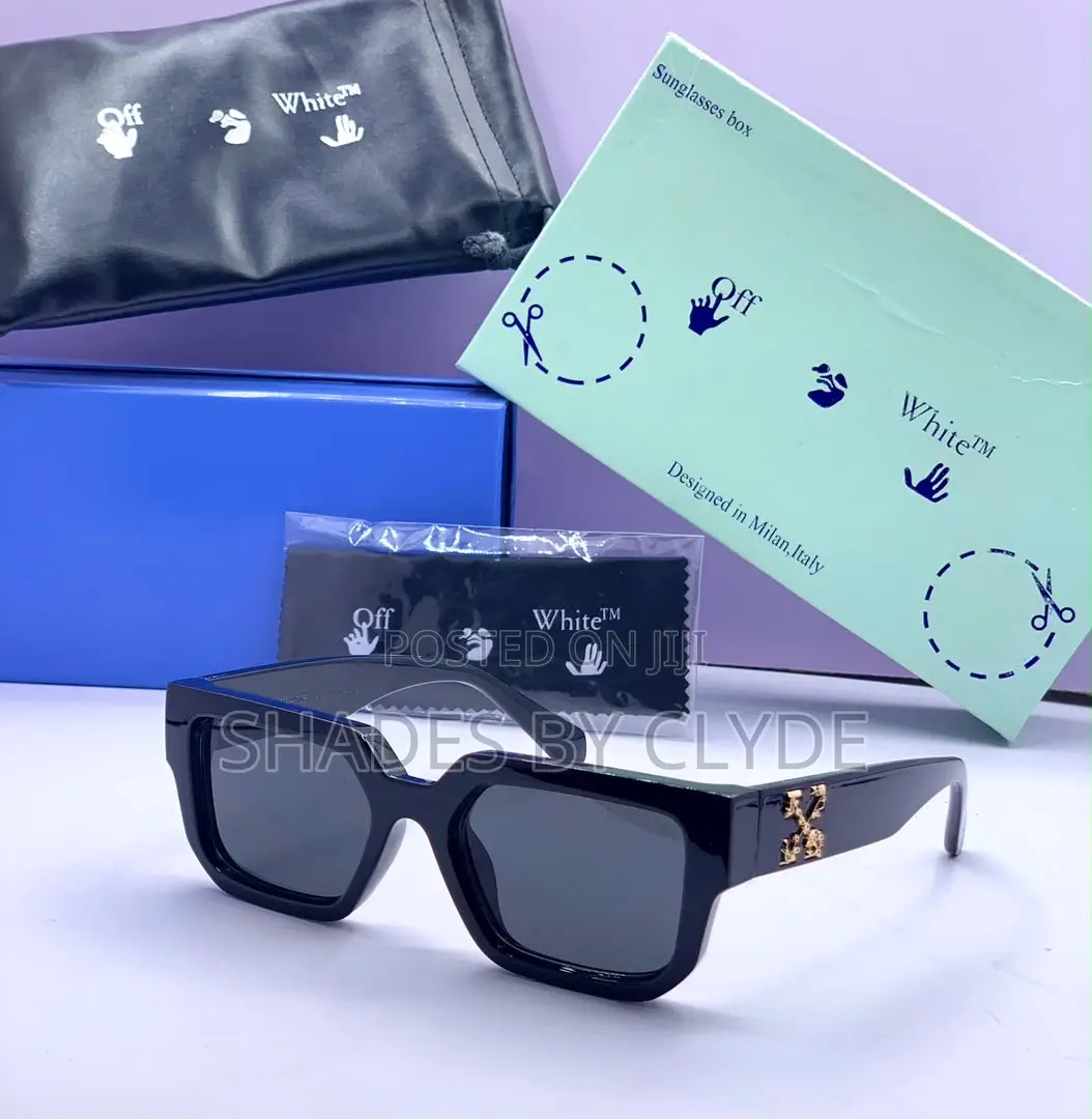 OFF-WHITE Sunglasses - Bold Style, Multiple Lenses!