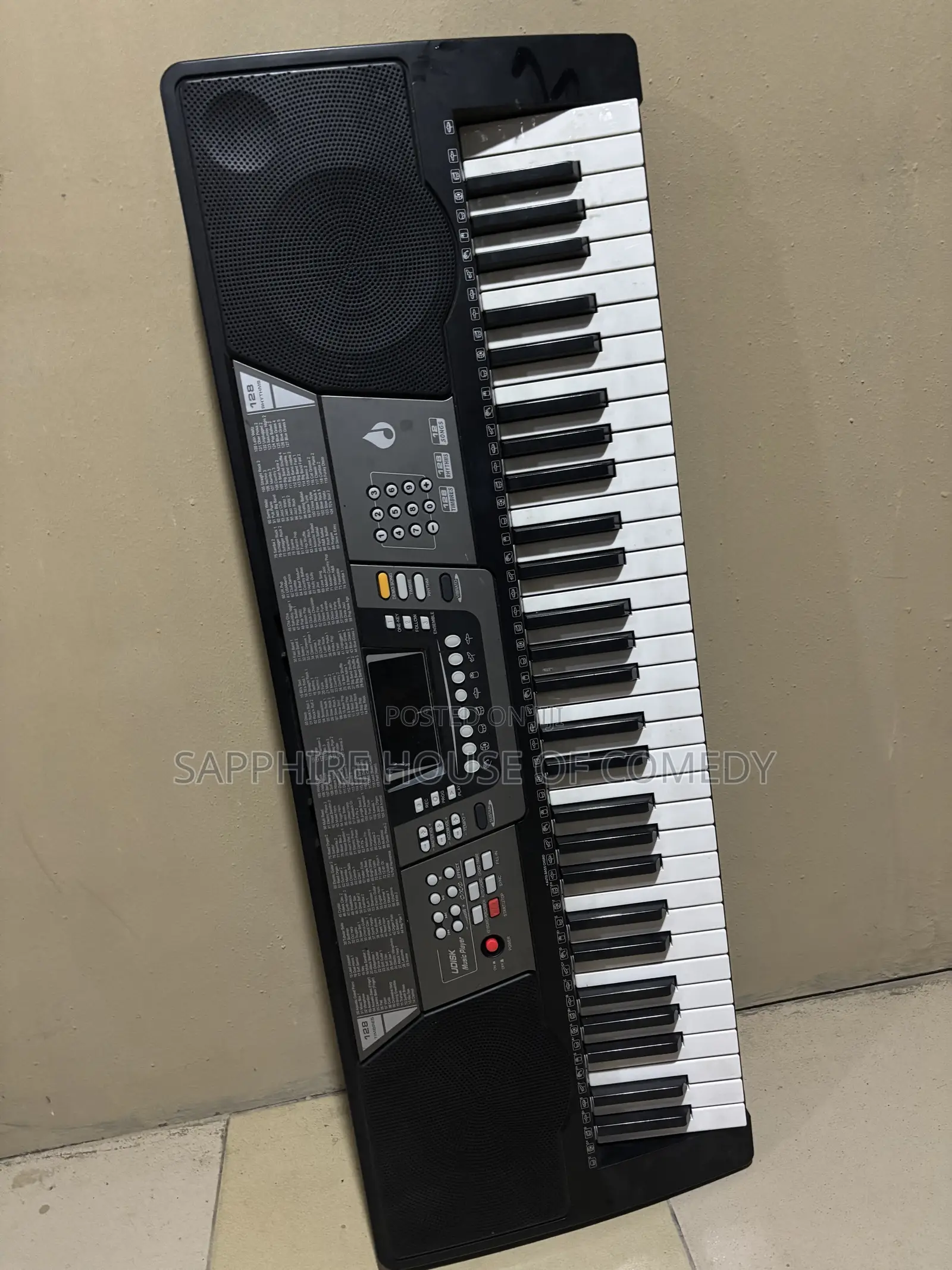 Portable 61-Key Electronic Keyboard