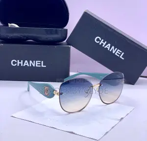Chic Chanel Inspired Sunglasses - Gradient Lenses