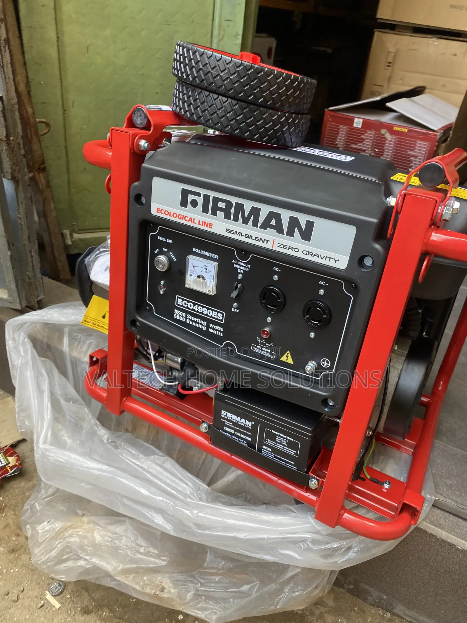 Premium 5.5KVA Petrol Generator – Strong, Durable Efficient