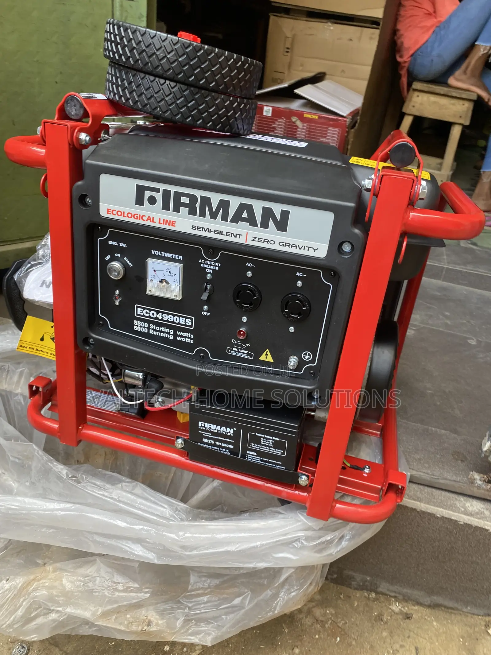 Premium 5.5KVA Petrol Generator – Strong, Durable Efficient