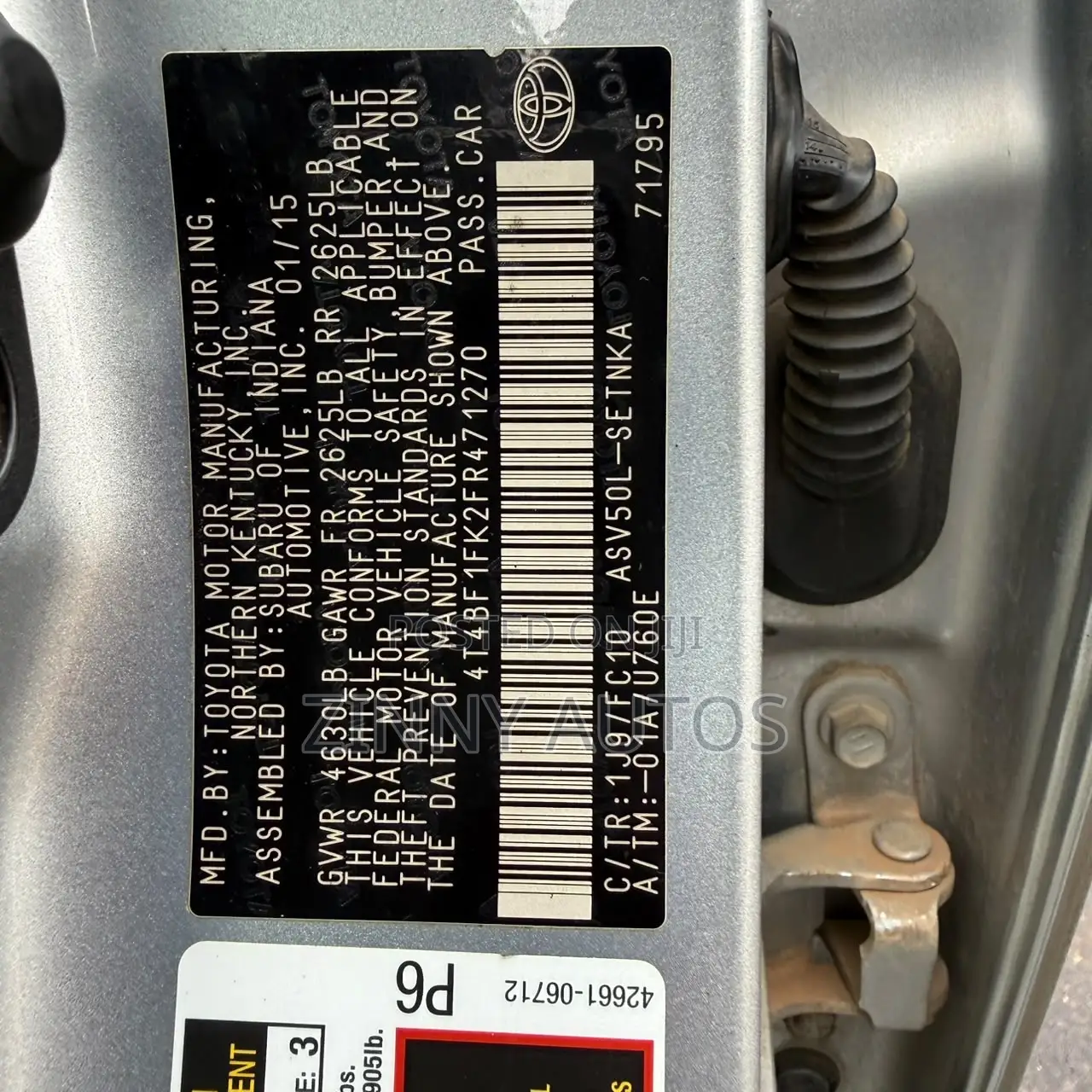 Toyota Camry 2016 Silver