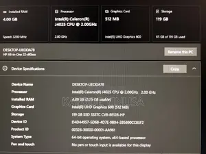 Desktop Computer HP Pavilion 24 4GB Intel Celeron SSHD+SSD 128GB