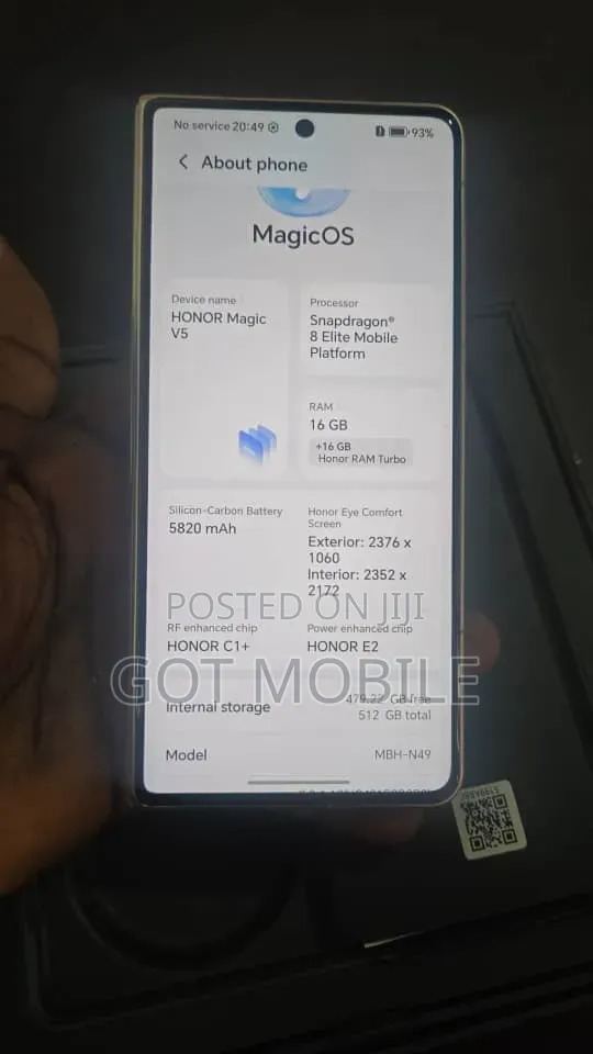 Honor Magic V5 512 GB Gold