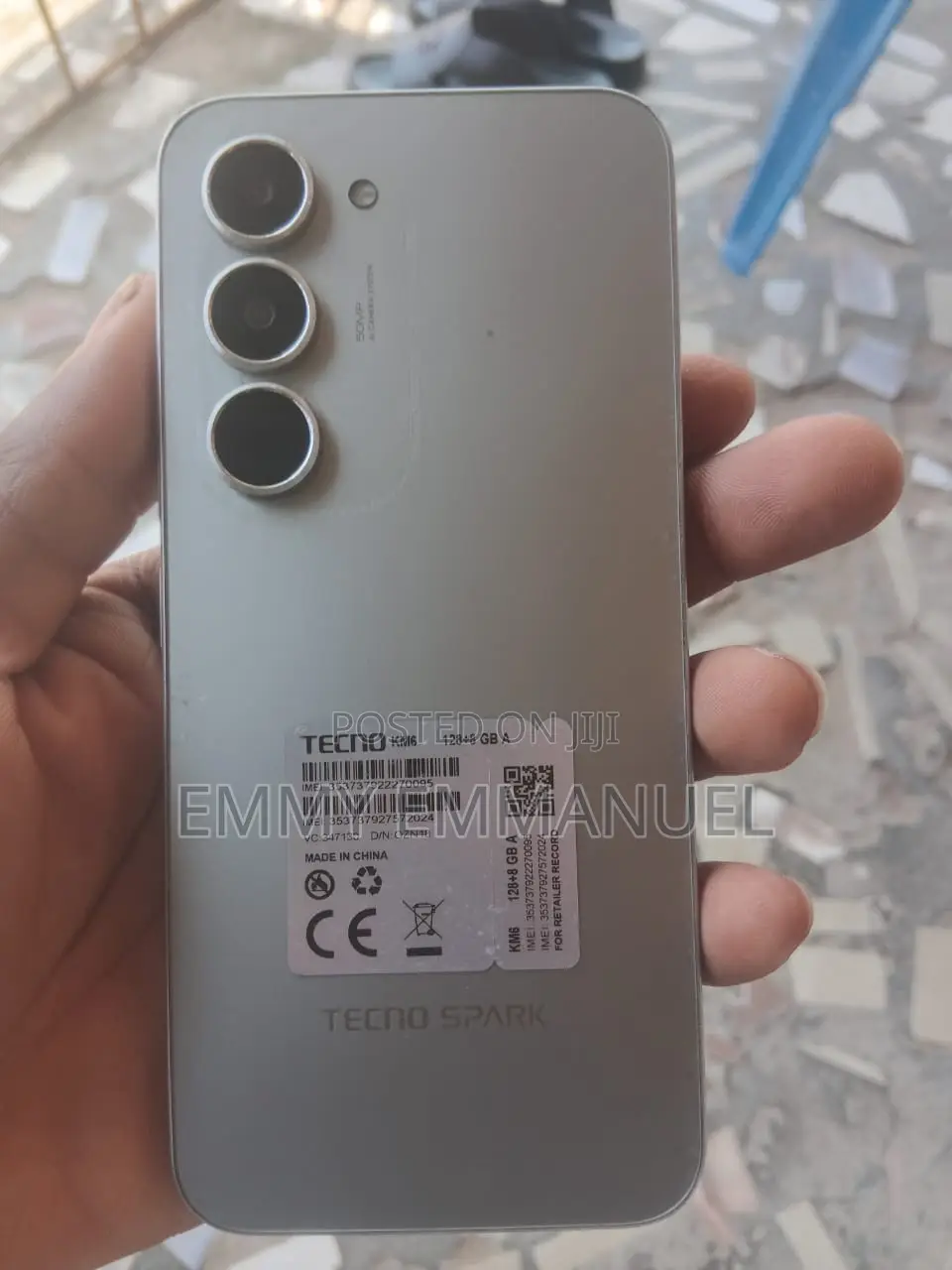 Tecno Spark 40 Pro 128 GB Gray