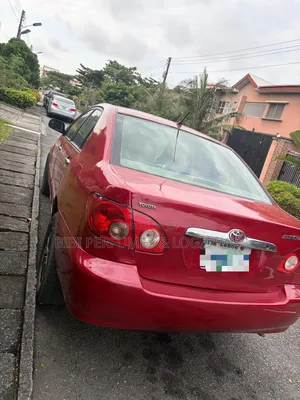 Toyota Corolla 2005 Red