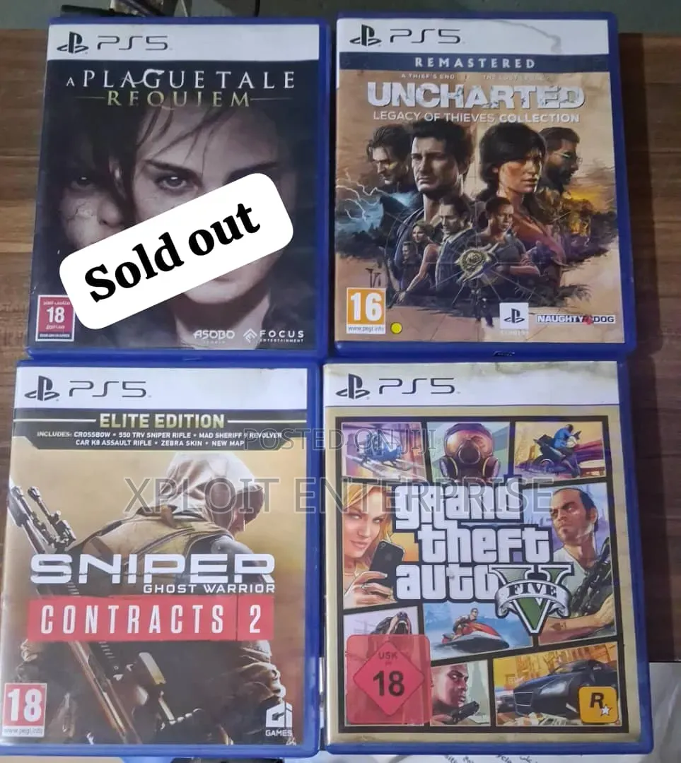 Ps5 Game CDs
