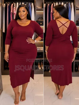 Stretchy Indoor and Outdoor Gown. It Fits From Size 8 to 16
