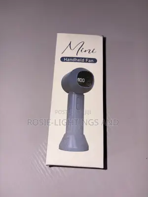Rechargeable Mini Handheld Fan With Stand
