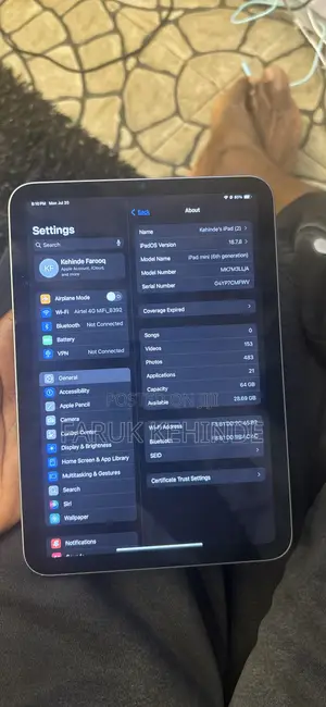 Apple iPad mini Wi-Fi 64 GB Gray