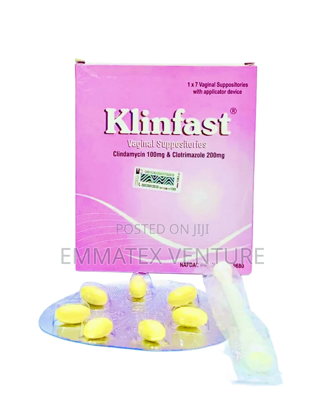 Klinfast Vaginal Suppository X7