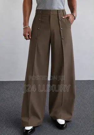Palazzo Button Men Pants