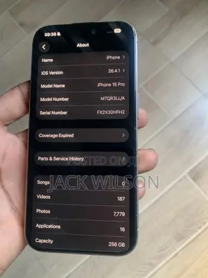 Apple iPhone 15 Pro 256 GB Silver