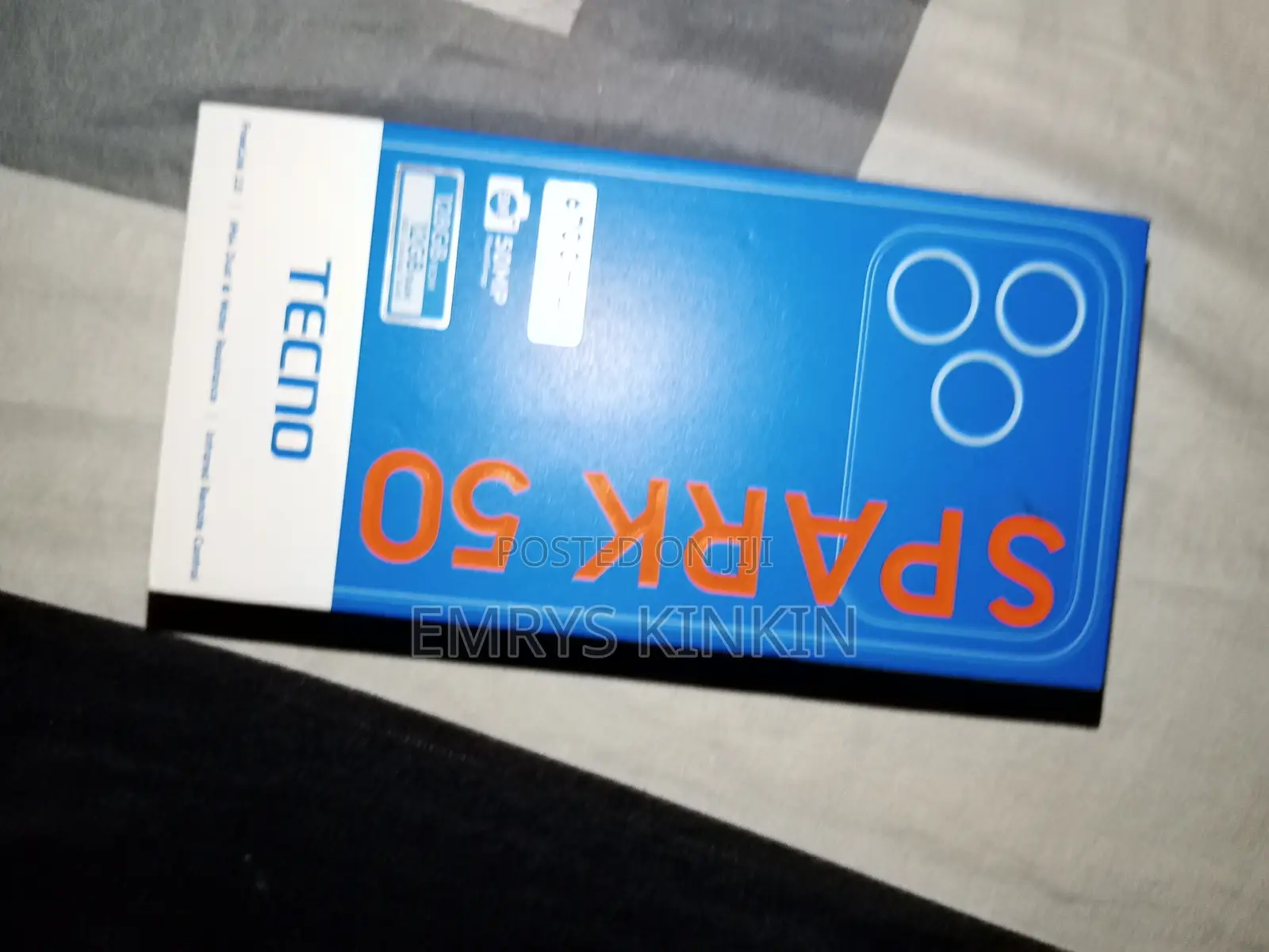 New Tecno Spark 50 128 GB Gray