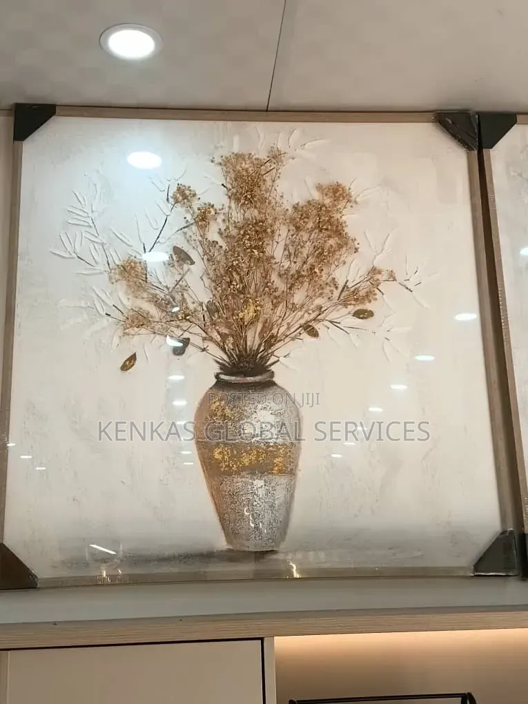 100 by 100 Flower Frame