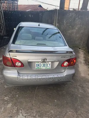 Toyota Corolla 2005 Silver