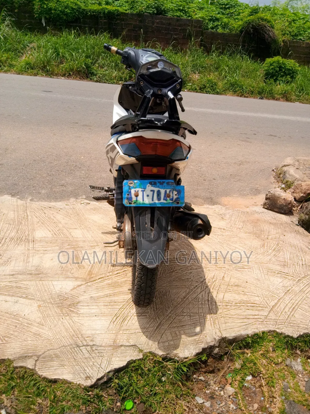 Motorcycle 2024 White