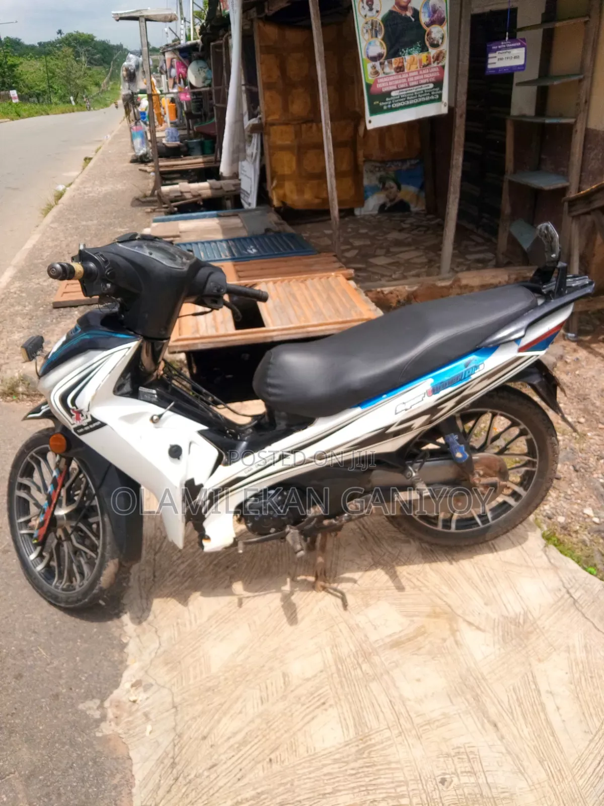 Motorcycle 2024 White