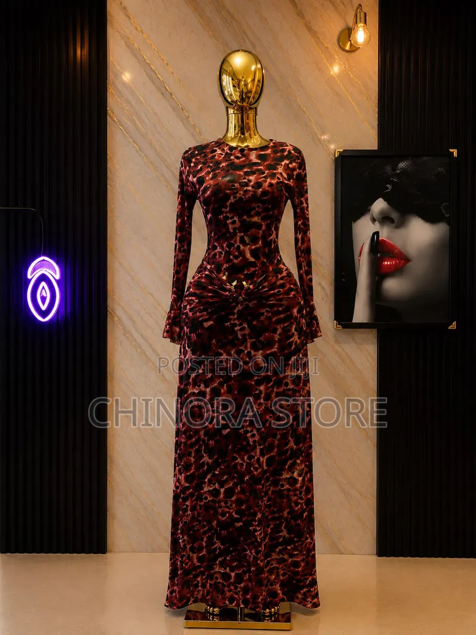 Mesh Luxury Gown