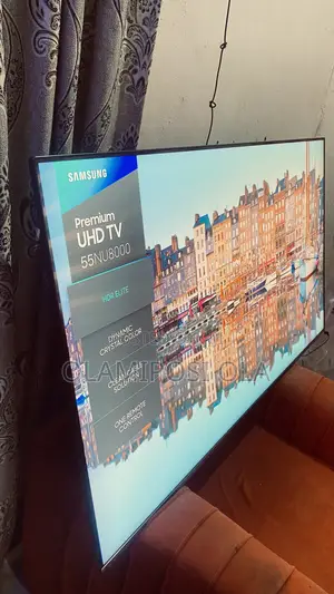 Very Clean 55” Inches Samsung Full Smart TV